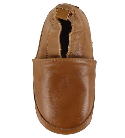 Melton Innerskor - Solid Leather - Cognac