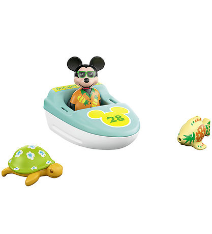 Playmobil 1.2.3/Disney - Junior Aqua - Le voyage en bateau de Mi