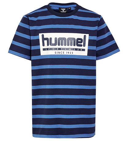 Hummel Stuttermabolur - HmlOsvald - Björt kóbalt