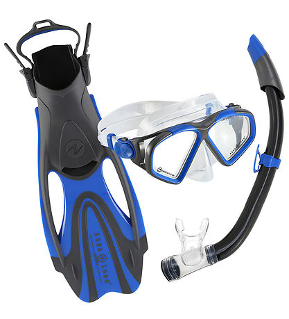 Aqua Lung Diving Set - Hawkeye - Black/Blue