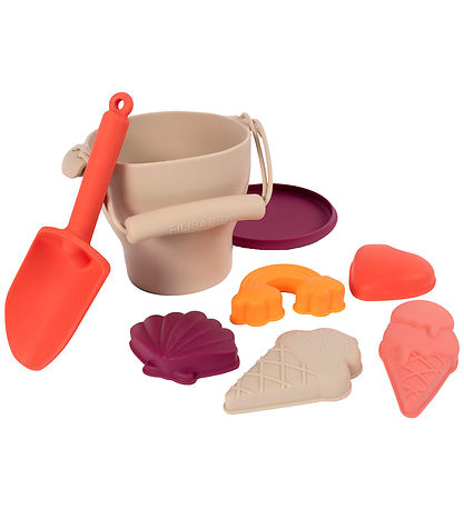 Filibabba Beach Set - Silicone - Beach treasures