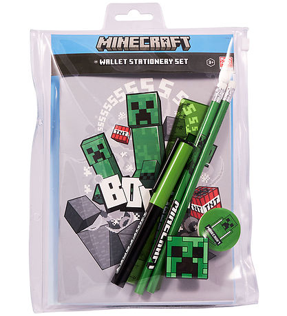 Minecraft Pencil Set - 7 Parts