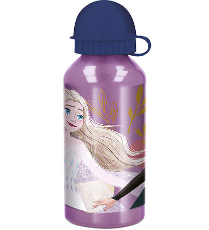Frozen Vatnsflaska - 400ml - Frozen II - Ál