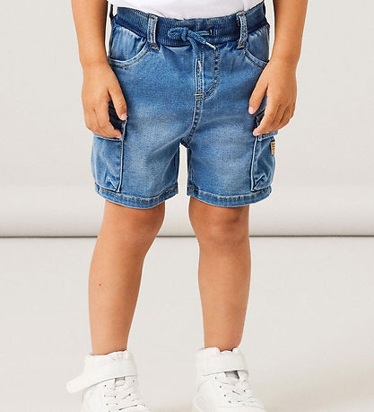 Name It Shorts - NmmBen - Noos - Medium+ Blue Denim