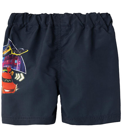 Name It Swim Trunks - NmmMicco Batwheels - Dark Sapphire