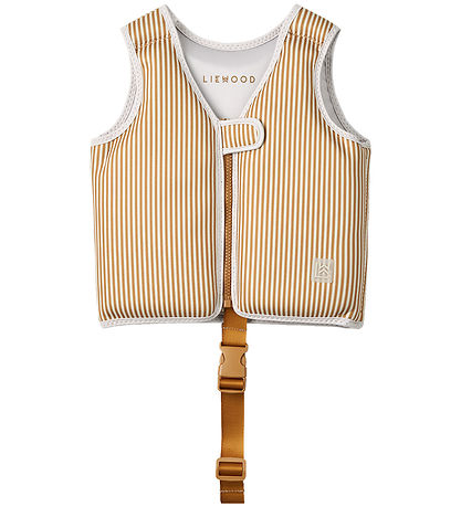 Liewood Simväst - 11-15 kg - Dove - Stripe Sandy/Golden Caram