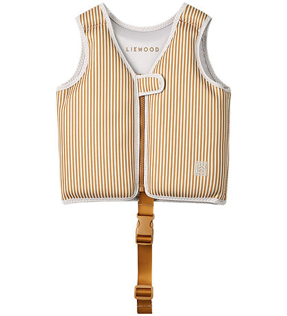 Liewood Swim Vest - 11-15 kg - Dove - Stripe Sandy/Golden Caram