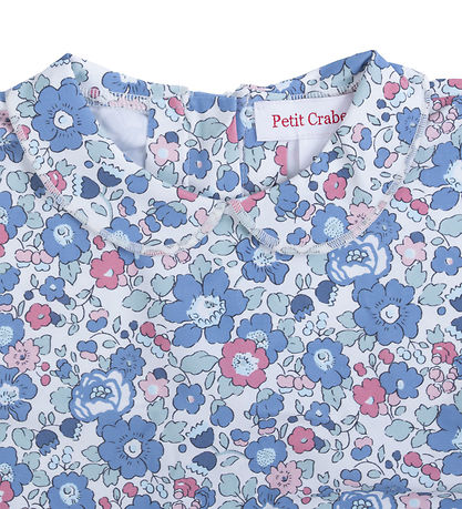 Petit Crabe Swimsuit - Peeter Pan - UV50+ - Betsy w. Flowers