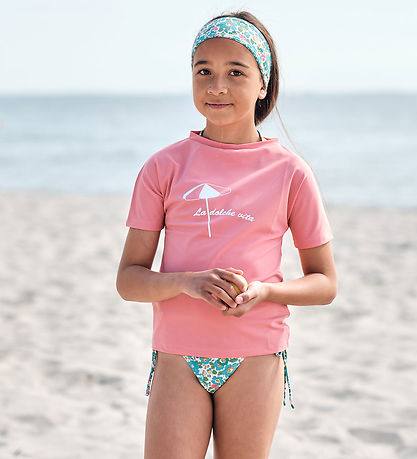 Petit Crabe Swim Top - Luna - UV50+ - Lemonade