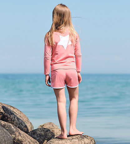 Petit Crabe Swim Top - Etoile - UV50+ - Lemonade w. Star