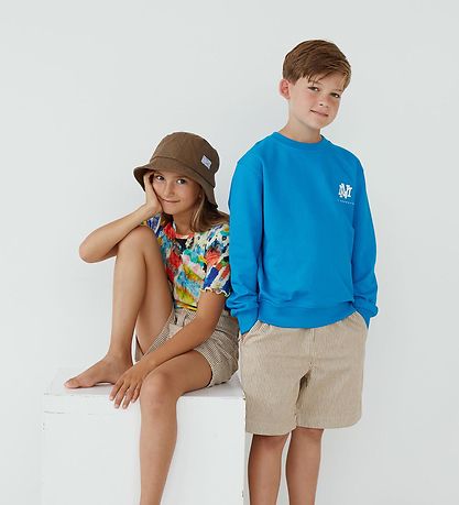 Mads Nørgaard Shorts - Bromi Seano - Partridge/Whitecap Grey