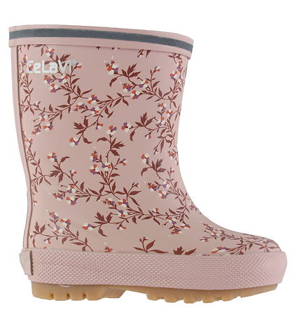 CeLaVi Rubber Boots w. Lining - Misty Rose