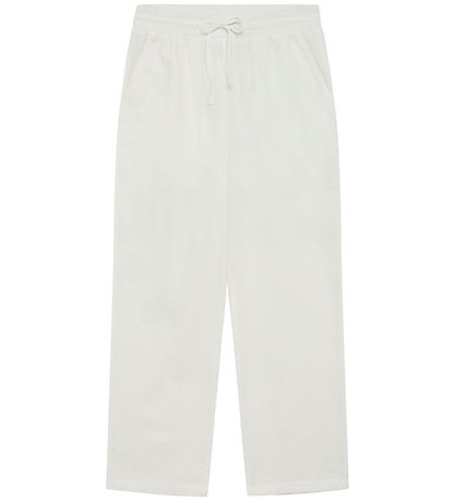 Grunt Trousers - Allan - Viscose/Linen - White