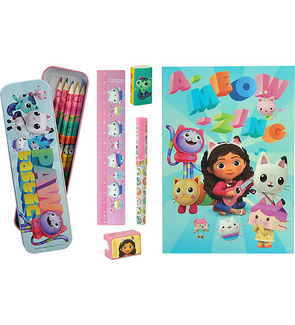 Gabby's Dollhouse Pencil Set - 11 Parts