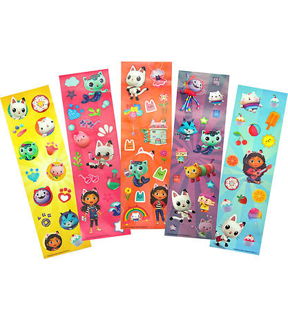 Gabby's Dollhouse Stickers - 5 Sheets
