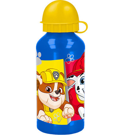 Paw Patrol Vatnsflaska - 400 ml - Ál - Blár