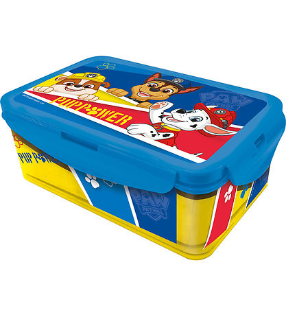 Paw Patrol Nestisbox - Hádegiskassi - 21x13 cm - Blár/Gult