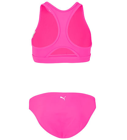 Puma Bikini - Dos nageur - UV50+ - Fluo Rose