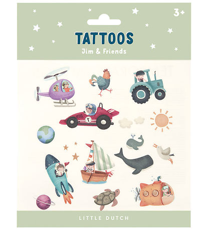 Little Dutch Tatueringar - Jim & Friends