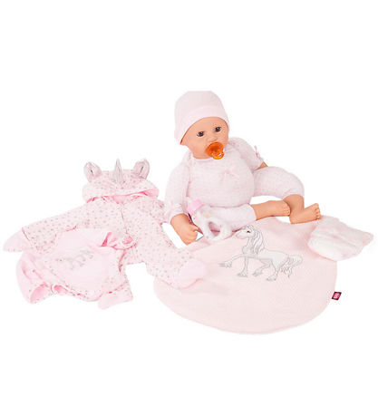 Götz Puppe m. Zubehör - Cookie - 48 cm - Babyparty