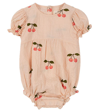 Konges Sljd Summer Romper - Vida Puff - Ma Grande Cerise Pink