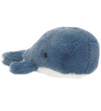 Jellycat Soft Toy - 15 cm - Wavelly Whale - Blue