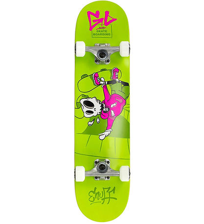 Enuff Skateboard - 7,75'' - Skully Complete - Grænt