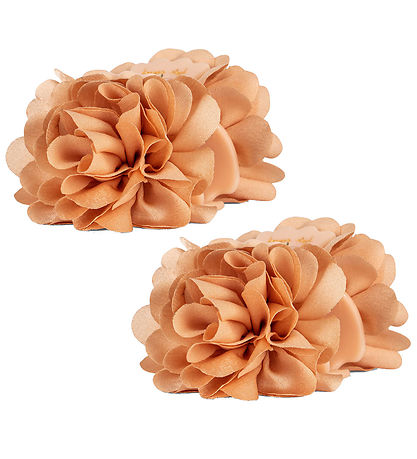 Konges Sljd Hair clips - Flower - 2-Pack - Brazilian Sand