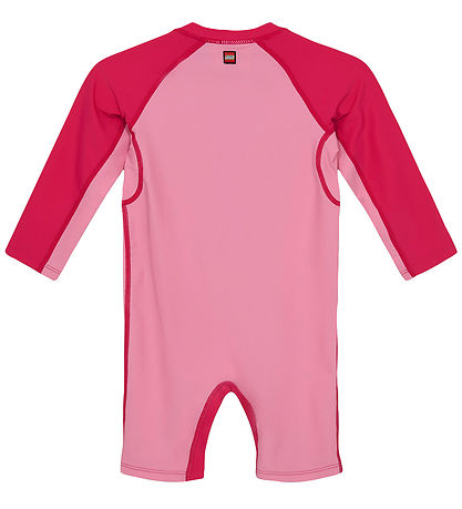 LEGO Duplo Coverall Swimsuit - LWAdour - UV40+ - Dark Pink