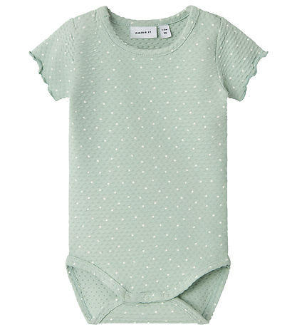 Name It Bodysuit s/s - NbfHadot - Silt Green