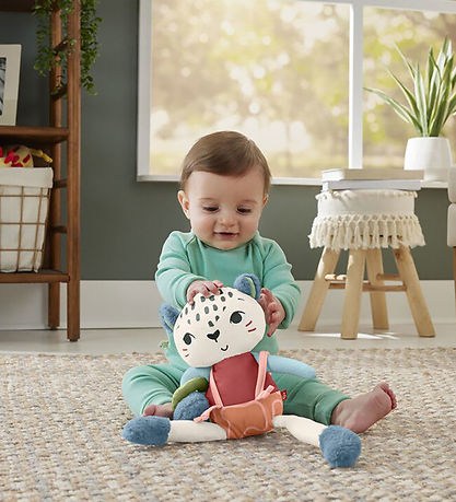 Fisher Price Soft Toy - PlanetPals Snow Leopard