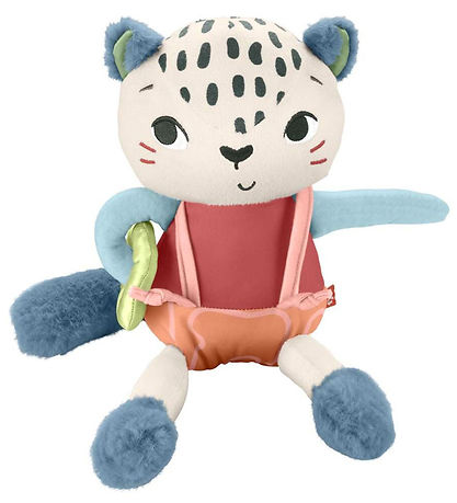 Fisher Price Soft Toy - PlanetPals Snow Leopard