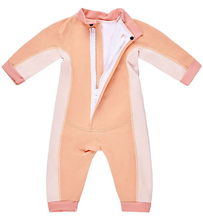 Konfidence Coverall Swimsuit - Splashy - UV50+ - Peach