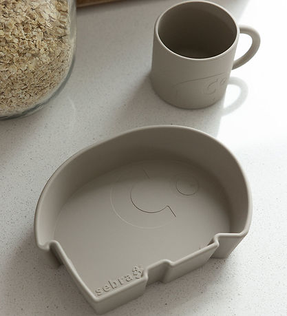 Sebra Bowl - Silicone - Fanto - Jetty Beige