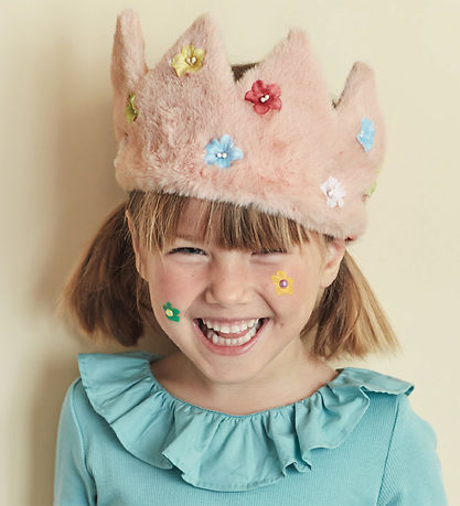 Meri Meri Maskeradkläder - Plush Pink Crown