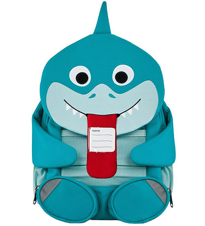 Affenzahn Bakpoki - Stór - Friend Shark - Blár