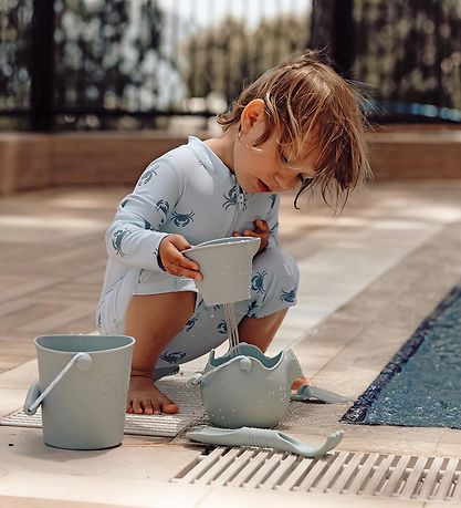 Scrunch Bath Buckets - 3-Pack - Sage Green/Dusty Rose/Duck Egg B
