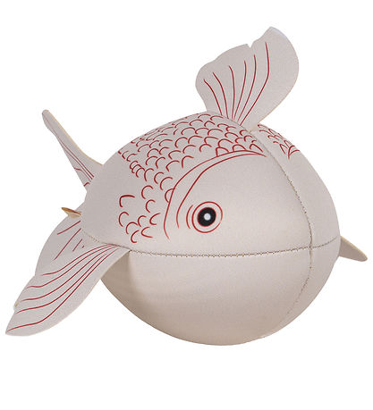 Konges Sljd Bath Toy - Fishing beach ball - Neoprene - Goldie