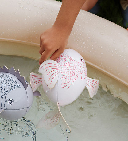 Konges Sljd Bath Toy - Fishing beach ball - Neoprene - Goldie
