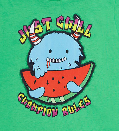 Champion Shortsit - T-paita/Uimashortsit - Poison Green