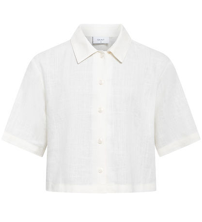 Grunt Shirt - Lusi - Viscose/Linen - White