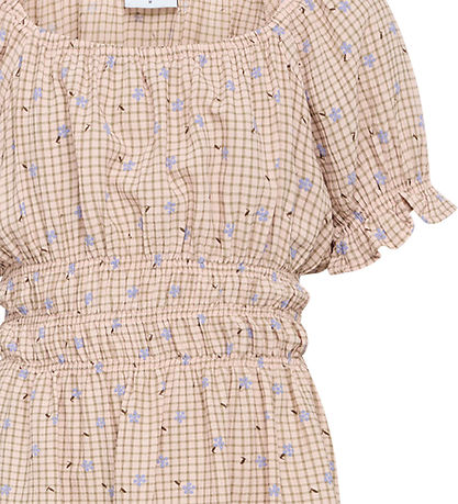 Grunt Kleid - ALIS - Viskose/Polyester - Peach