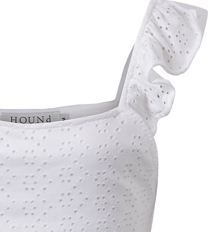 Hound Topp - Ruffle - Vit