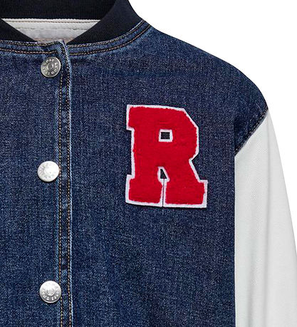 Kids Only Bomber Jacket - KogBowie - Medium+ Blue Denim