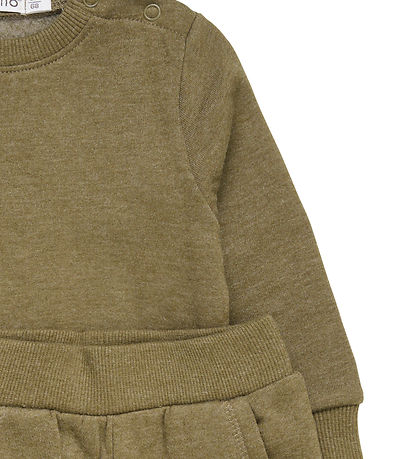 Minymo Sweatset - Dark Olive