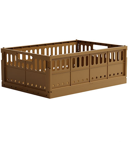 Made Crate Foldable Box - Maxi - 48x33x17.5 cm - Toffee