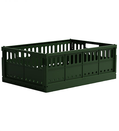 Made Crate Foldable Box - Maxi - 48x33x17.5 cm - Racing Green