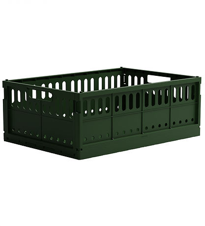 Made Crate Bote Pliante - Maxi - 48x33x17,5 cm - Course Green