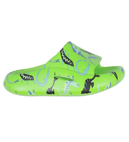BECO Flip Flops - Ocean Dinos - Green
