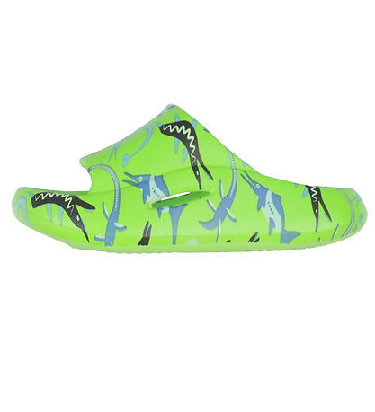 BECO Flip Flops - Ocean Dinos - Green